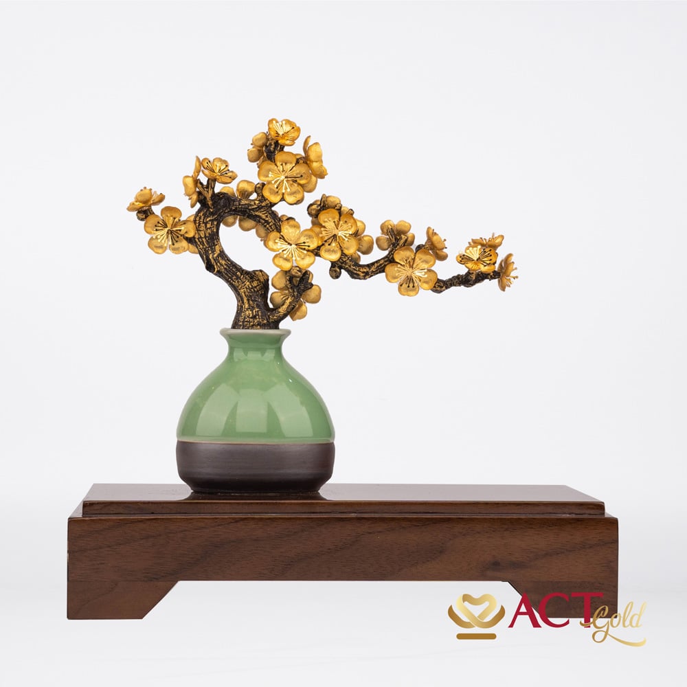 Cây dát vàng - Quà Tặng Dát Vàng - Công Ty TNHH Q&V